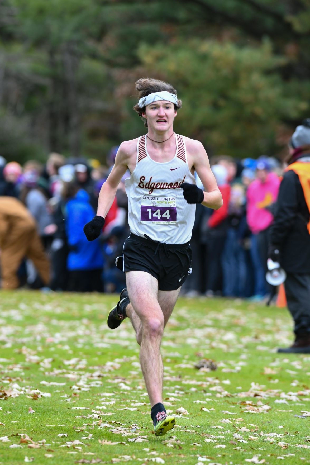 WIAA state cross country photo: Josh Brolin, Madison Edgewood
